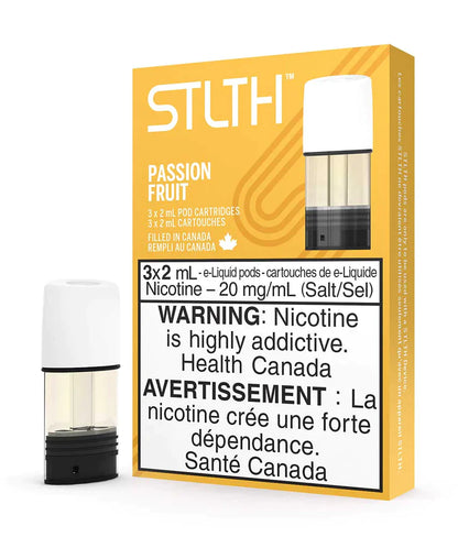 STLTH Pods (3 Pods), Flavourless, 20mg nicotine strength, smooth nicotine blend, ideal for adult smokers switching to rechargeables in Ontario and Quebec.