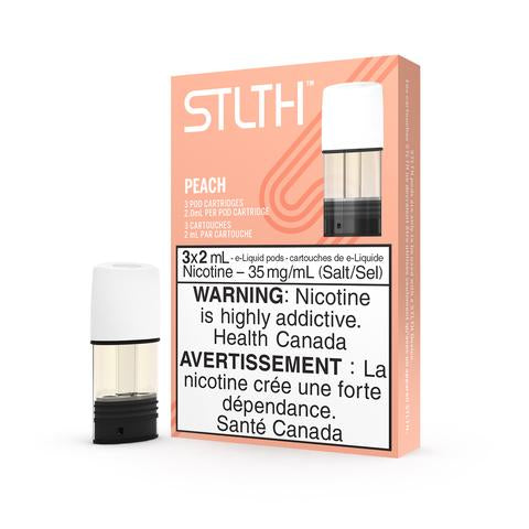 STLTH Pods (3 Pods), Flavourless, Bold 50 nicotine strength, flavourless pod ideal for Ontario and Quebec adult vapers seeking a smooth, tobacco-free vaping alternative.