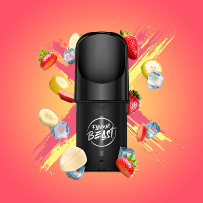 Flavour Beast Pods, Lemon Squeeze Iced flavour pod, intense taste and smooth vape, compatible with STLTH and Allo systems, perfect for vapers in Ontario and Quebec.
