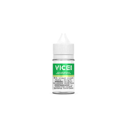 VICE E-Liquid, Green Apple Ice flavour, 12mg nicotine strength, smooth vaping experience, ideal for Ontario and Quebec vapers seeking quality and satisfaction.