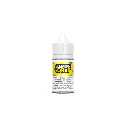 Lemon Drop Salt Nic, Black Currant flavour, 12mg nicotine strength, smooth nicotine salt with tangy citrus flavor, ideal for vapers in Ontario and Quebec.