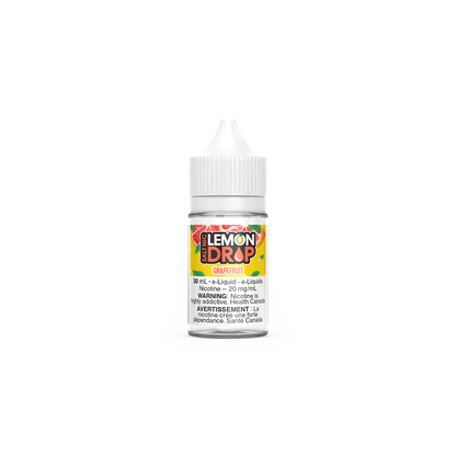 Lemon Drop Salt Nic, Blood Orange flavour, 12mg nicotine salt, bold citrus blend providing smooth and tangy hit, ideal for vapers in Ontario and Quebec.
