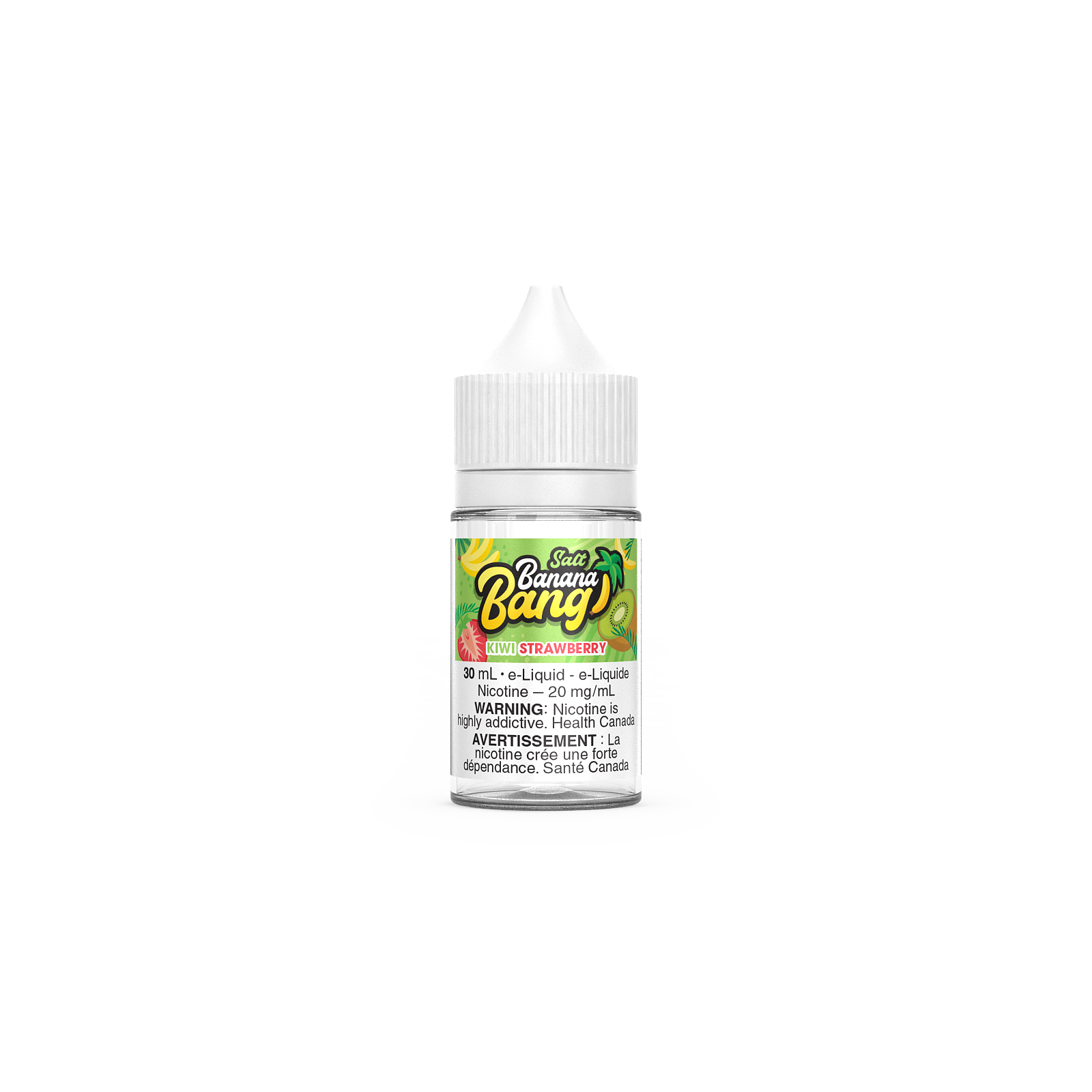 Banana Bang Salt 30mL, Blueberry Raspberry flavour, 12mg nicotine strength, smooth and flavorful vaping experience, ideal for vapers in Ontario and Quebec.