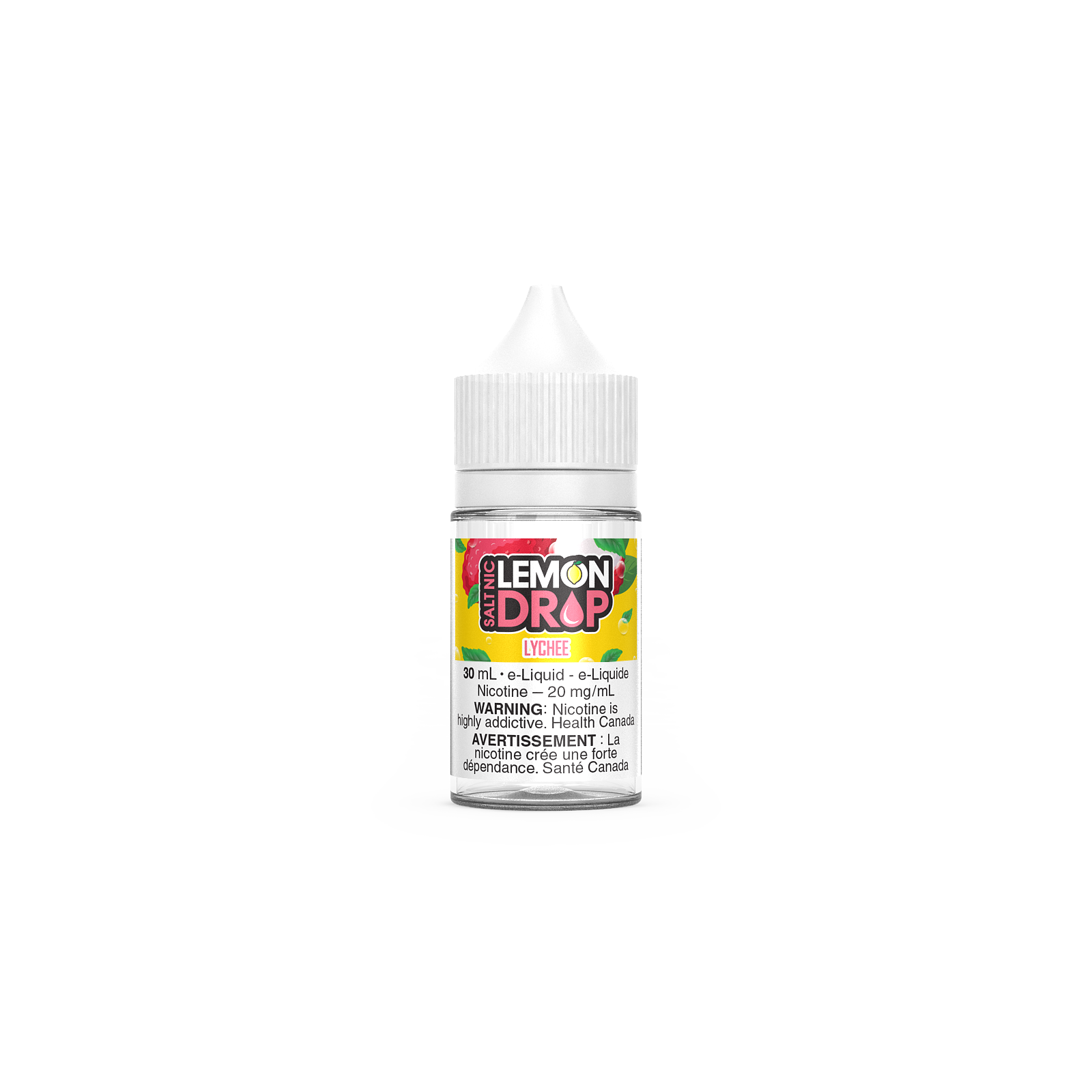 Lemon Drop - Salt Nic, Blood Orange flavour, BOLD 50mg nicotine strength, citrusy and refreshing e-liquid, designed for high nicotine satisfaction, perfect for Ontario and Quebec vapers.