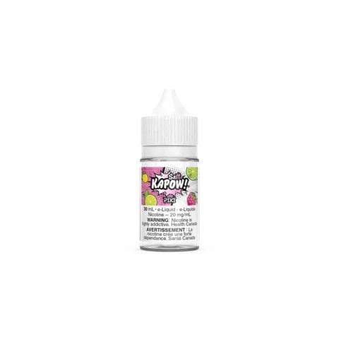 KAPOW! Salt Nic, Cloudy flavour, 12mg nicotine strength, smooth and sweet vape juice, premium salt nic satisfaction for Ontario and Quebec customers.