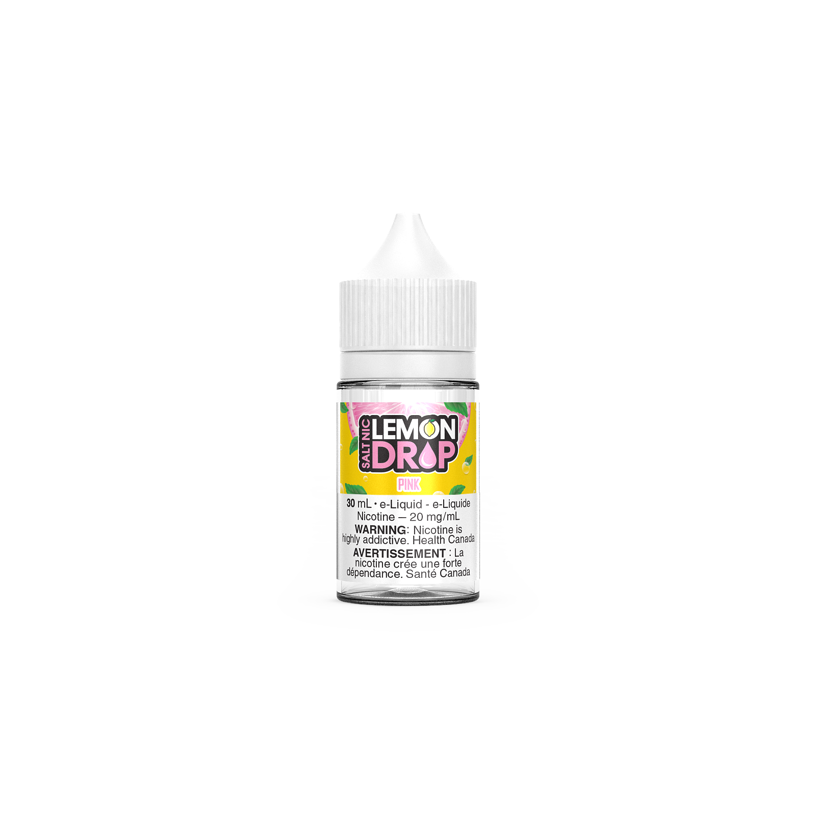 Lemon Drop Salt Nic, Blueberry flavour, 12mg nicotine, refreshing citrus and berry fusion, smooth vaping experience, ideal for Ontario and Quebec vapers.