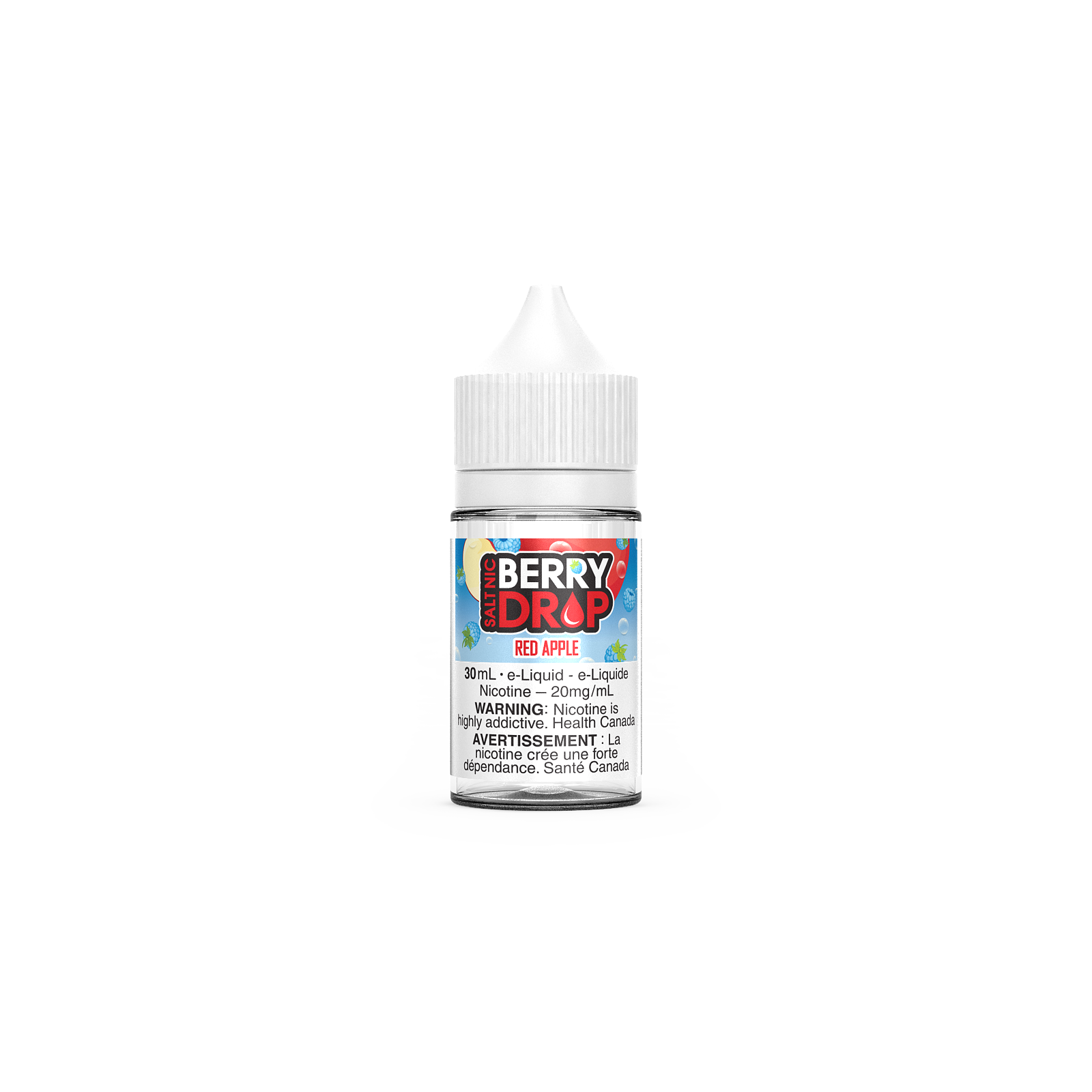 Berry Drop Salt 30mL, Dragon Fruit flavour, 20mg nicotine salt e-liquid, smooth berry blend for satisfying vaping in Ontario and Quebec.