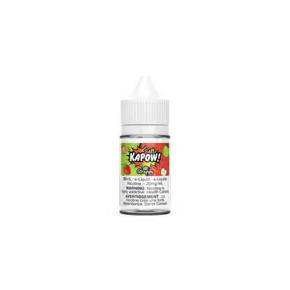 KAPOW! Salt Nic e-juice, Looper flavour, 12mg nicotine strength, smooth and sweet vape experience, ideal for Ontario and Quebec customers.