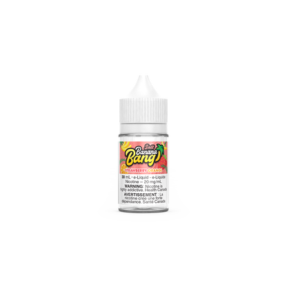 Banana Bang Salt 30mL, Lemon Lime flavour, 12mg nicotine strength, smooth and tangy vape experience, designed for Ontario and Quebec customers.