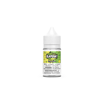 KAPOW! Salt Nic, Looper flavour, 20mg nicotine strength, smooth sweet e-juice, balanced vape, ideal for Ontario and Quebec vapers.